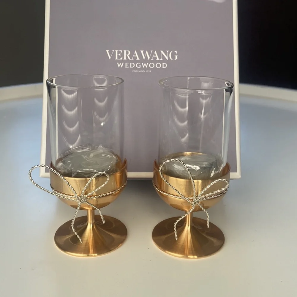 Vera Wang tea light candle holders - Picture 3 of 4